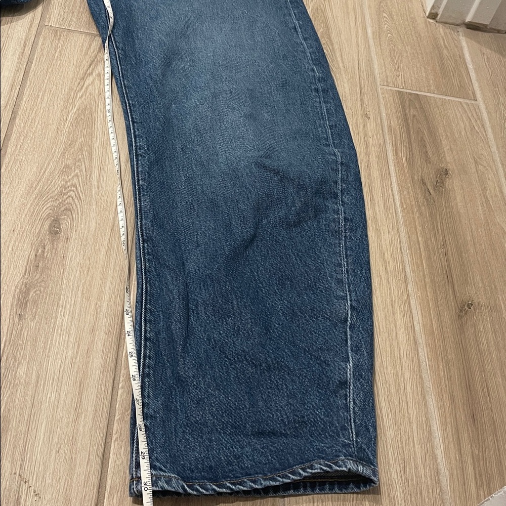 Frame Women’s Denim The Bubble High Rise Barrel Leg Westbury Jeans Sz 27/4 - Picture 10 of 13